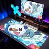 900x400mm Office Rubber Mouse Pad Oshawott Large Notebook Speed Keyboard Mats Computer Gamer Washable Mauspad Pc Accessories Rug