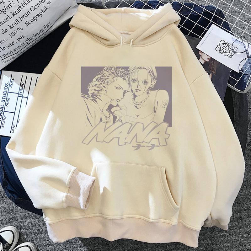 Nana Hoodies Women Y2k Aesthetic 2022 feUnisex Sweatshirts Pullover Graphic Printed