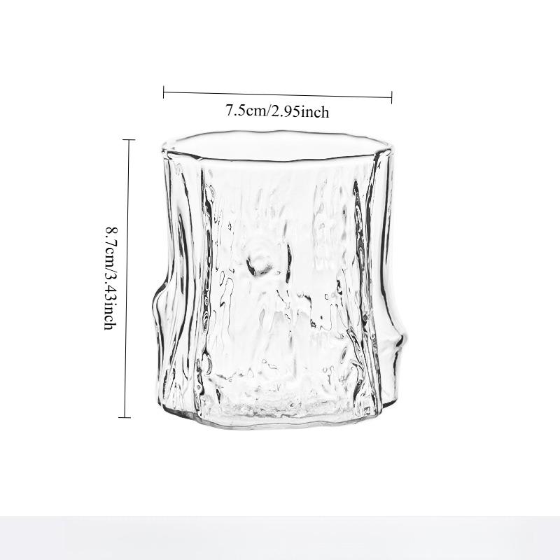 

Dirty Coffee Cup Australian White Cup Niche Vintage Latte CupHigh-temperature Resistant Glass Cup High-end American Coffee Cup 201-300ml білий