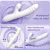 Vibrator Thrusting Dildo with Multiple Vibration/sucking Modes, Multifunctional Waterproof Sex Toys Thrusting, with Licking