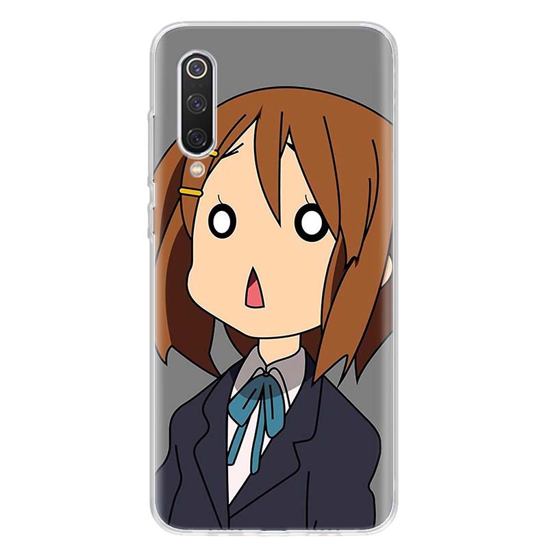 K on! Hirasawa Yui Anime For Xiaomi Redmi Note 14 13 12 11 10 Pro Phone Case 12S 11S 11T 11E Plus 14Pro 13Pro 12Pro 11Pro Cover