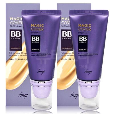 Magic Cover BB Cream V203 Natural Beige, Natural Beige, 45ml, 2 Units