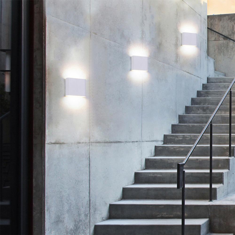Outdoor Waterproof Minimalist Ultra-Thin Wall Light for Bedroom, Living Room, Corridor, Staircase, or Courtyard