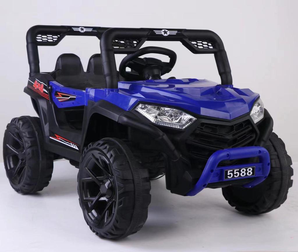 Children's and Adults' Remote-Control Electric Off-Road Car, Dual-Drive, Four-Wheel Toy Vehicle