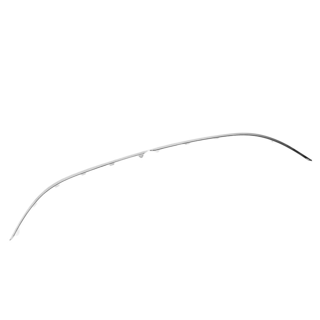 2pcs Front Bumper Lower Chrome Molding Trim Replacement For Benz C‑Class W204 Standard Facelift 2011 To 2014