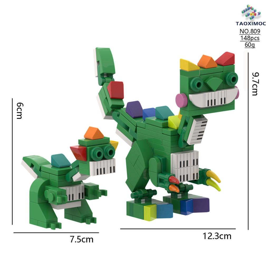 Poppy3 Smiling Critters: Sleepy Cat Building Blocks