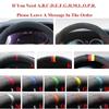 Car Steering Wheel Cover For Tesla Model 3 2015- Model Y - Ized Hand-stitched Suede Leather Car Accessories