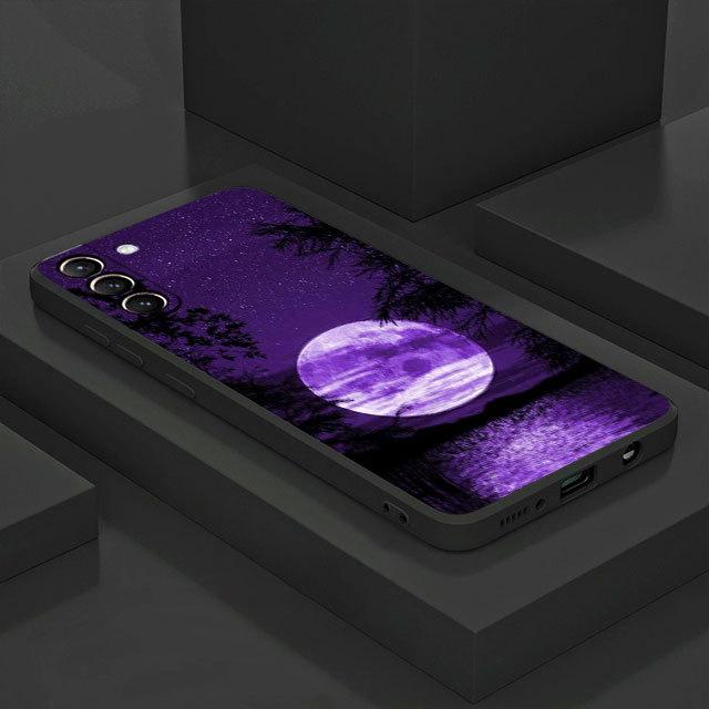 

Чехол Sky Full Moon для Samsung Galaxy S9 S8 S7 S21 Fe S22 Plus S10 S21 S10e S20 Ultra 5g S21ultra, силиконовый противоударный чехол Samsung S20 5G