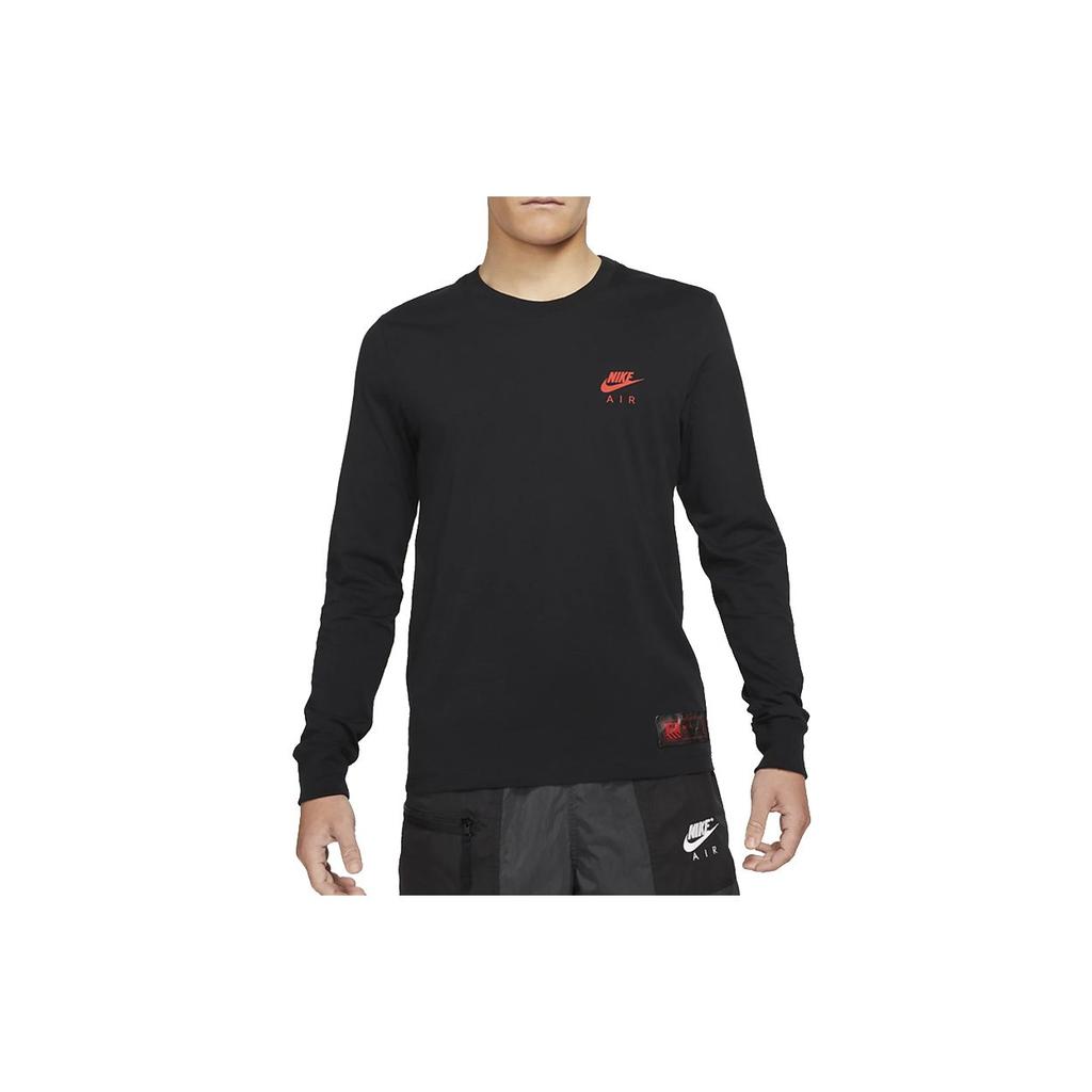 Nike T Shirts Men's Black Crew Neck Moderate Straight Fit DJ1380-010