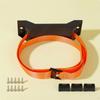 Mounting Bracket Adjustable Straps RV Rack Heavy Duty Recreational Vehicle Gas Bottle Holder for