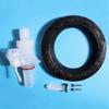 13168 RV Toilet Water Valve Kit Replacement For Aqua IV Toilets High and Low Models RV Accessories