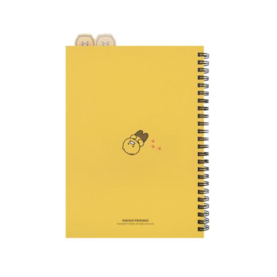 Kakao Friends PP Index Notebook – Chunsik, 2pcs