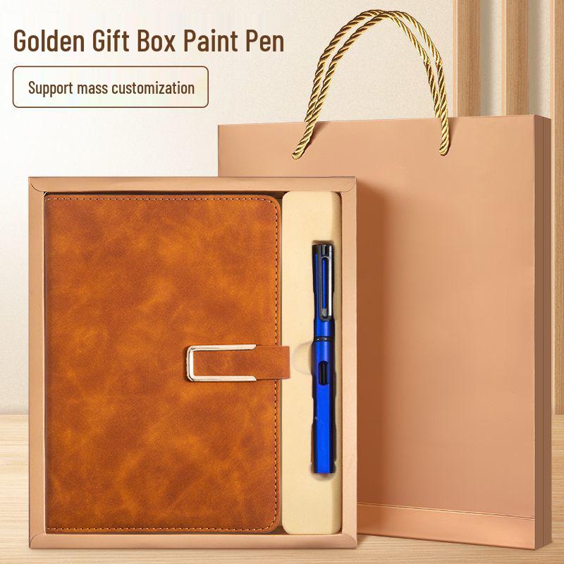 Luxury Logo Notebook Gift Set - Business Pages, Perfect for Corporate Souvenirs