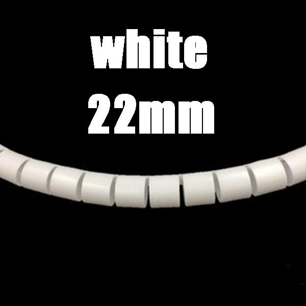 Flexible Spiral Cable Organizer Clips, Storage Pipe, Cord Protector, Cable Winder, Desk, Tidy, Accessories, Tools, 1m