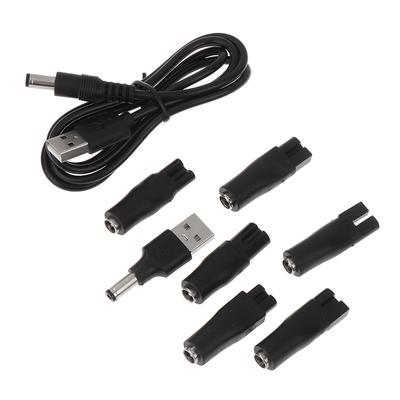 8 Teile/satz Netzkabel 5V Ersatz Ladegerät USB Adapter Für Elektrische Haar Clipper