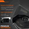 12V 110-125db 410/510Hz High Low Pitch Snail Horn Loud For Peugeot 106 206 307 308 405 406 605 607 806 Boxer Bipper & Tepee