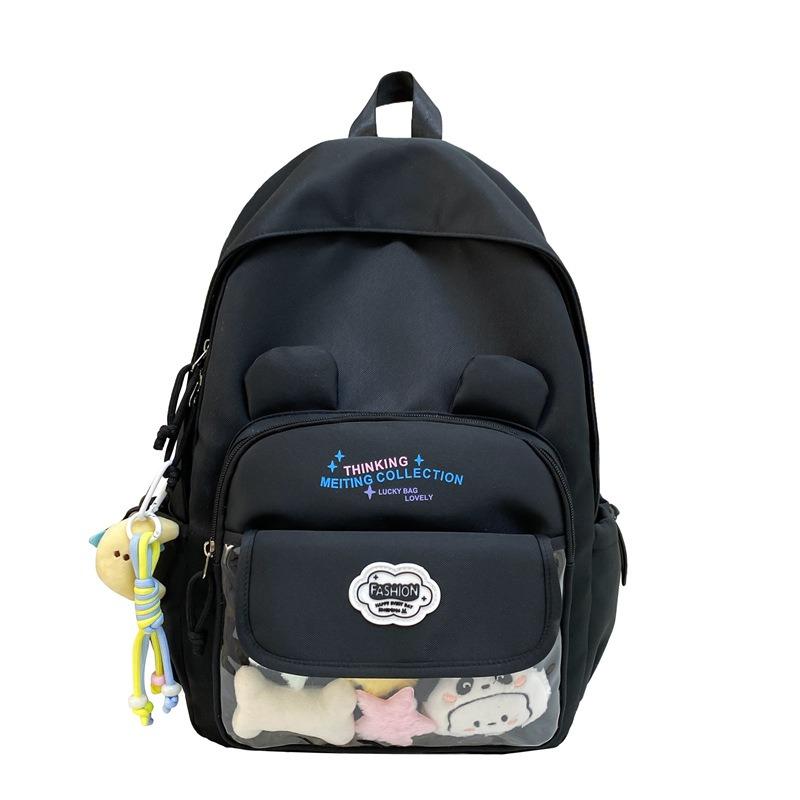 High-value college style, fresh and sweet, high-capacity backpack for primary and secondary school students
