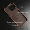 Ostrich Genuine Leather Case For iphone 16 Pro Max 15pro 14 13 12 11 XR XSMAX SE4  Real Cowhide Back Cover Coque Shell