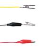 YFFSFDC 5 Colors 30pcs Tester Wire 50cm Alligator Clip Double Ended Electrical Test Cable