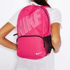 Nike Polyester Backpack Regular Unisex Rose Red Casual BA4865-616