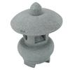 Pagoda Lantern Statue Sandstone Chinese Building Ornament Miniature Pagoda Model for Fish   Landscape