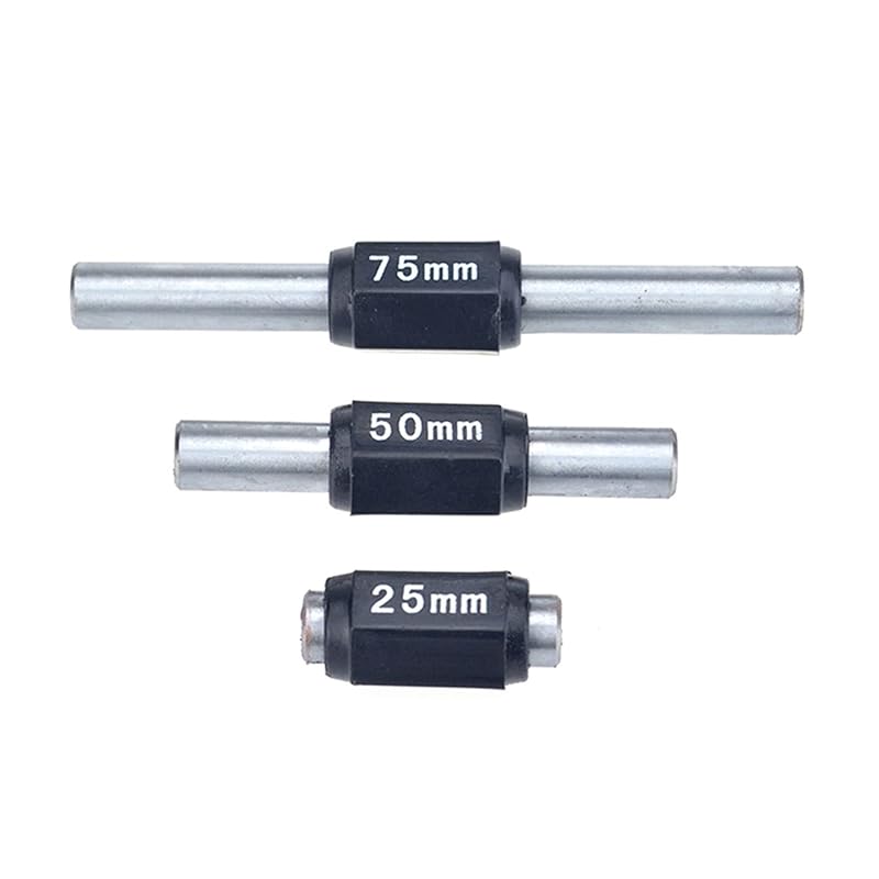 Micrometer, Caliper/Micrometer/Outside Diameter Calibration Block Rod Measuring Rod 25mm 50mm 75mm Gauge Block Inner Diameter, Precision Machinist 75mm