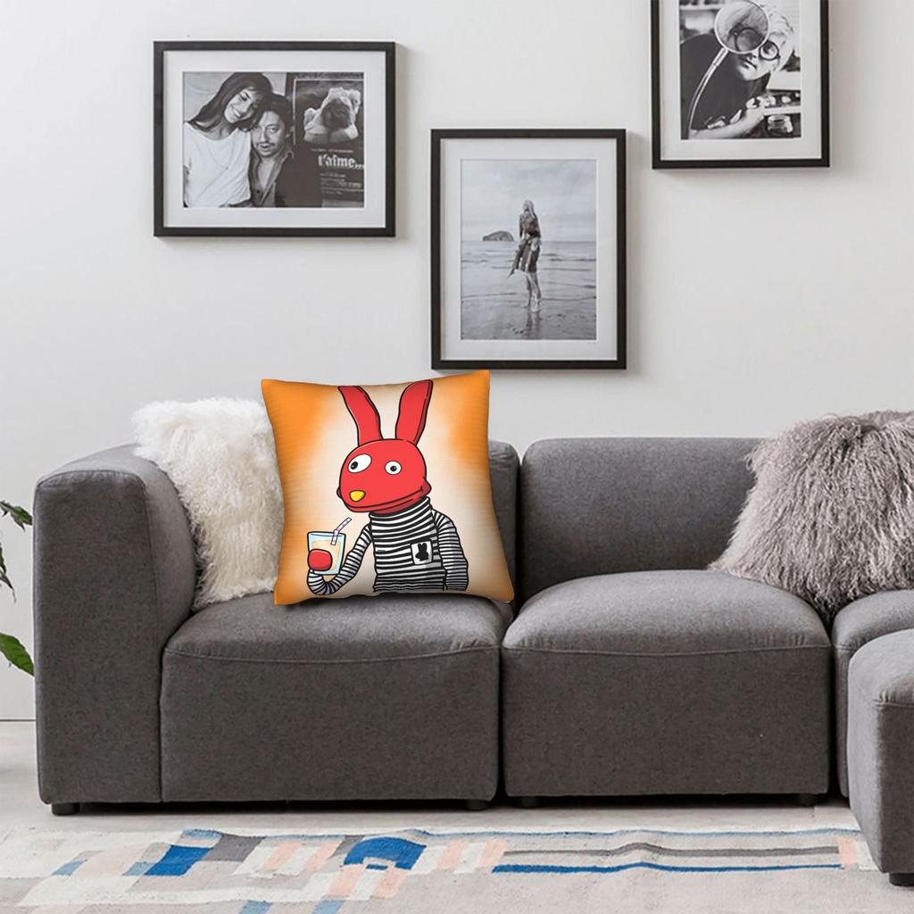 Comedy 31 M-Minutos Pillow Case Kawaii Pillow Cover Graphic Pillowcases For Chair Sofa Home Decor