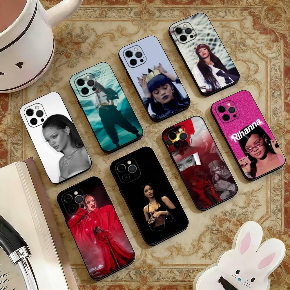 Singer-R-Rihanna Phone Case Silicone Soft For IPhone 17 16 15 14 13 12 11 X XR Plus Pro Max Plus
