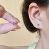Female Exquisite Compact Mini Star Earrings