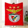 Golden Eagle with Three Stars Above and Shield with Red and Blue Elements. for All Seasons Blanket Lunch Break Throw Gift
