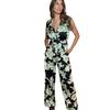 AX Paris Womens/Ladies Floral V Neck Sleeveless Jumpsuit