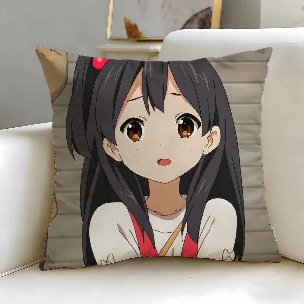 classic anime Tamako Market Cushion Cover Soft & Easy-Wash Pillow Case – Versatile for Couch, Bed, Travel and Office