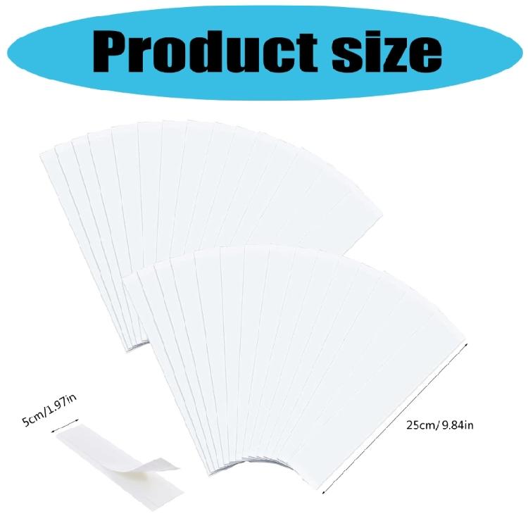 30Pcs Double Sided Adhesive Strips for Golf Club Regripping Golf Grip Tape Strips,Odorless Golf Grip Tape 9.84"×1.97"