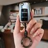 2026 Hot For VW VOLKSWAGEN Car Key Case Cover Key Holder with Keychain for VW Volkswagen Jetta Beetle Tiguan Soft TPU Full Cover