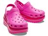 Günlük ve boş zaman Sandaletleri için Crocs Mega Crash Clog Sport, Pembe, 207988-6UB-2023T, şehir, giyim, (Pembe/Beden 22.0/Erkek, Kadın)