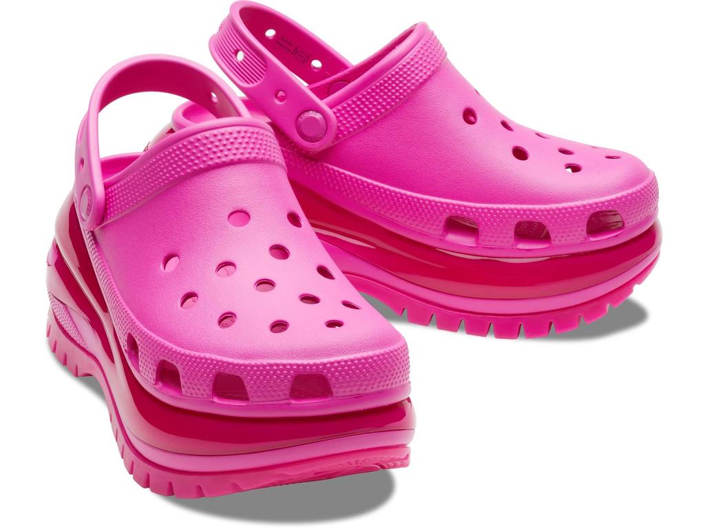 Günlük ve boş zaman Sandaletleri için Crocs Mega Crash Clog Sport, Pembe, 207988-6UB-2023T, şehir, giyim, (Pembe/Beden 22.0/Erkek, Kadın)