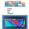 119pcs Replacement Keycaps OEM Height Design Multiple Theme for Mechanical Keyboards Premium PC Keycap Set