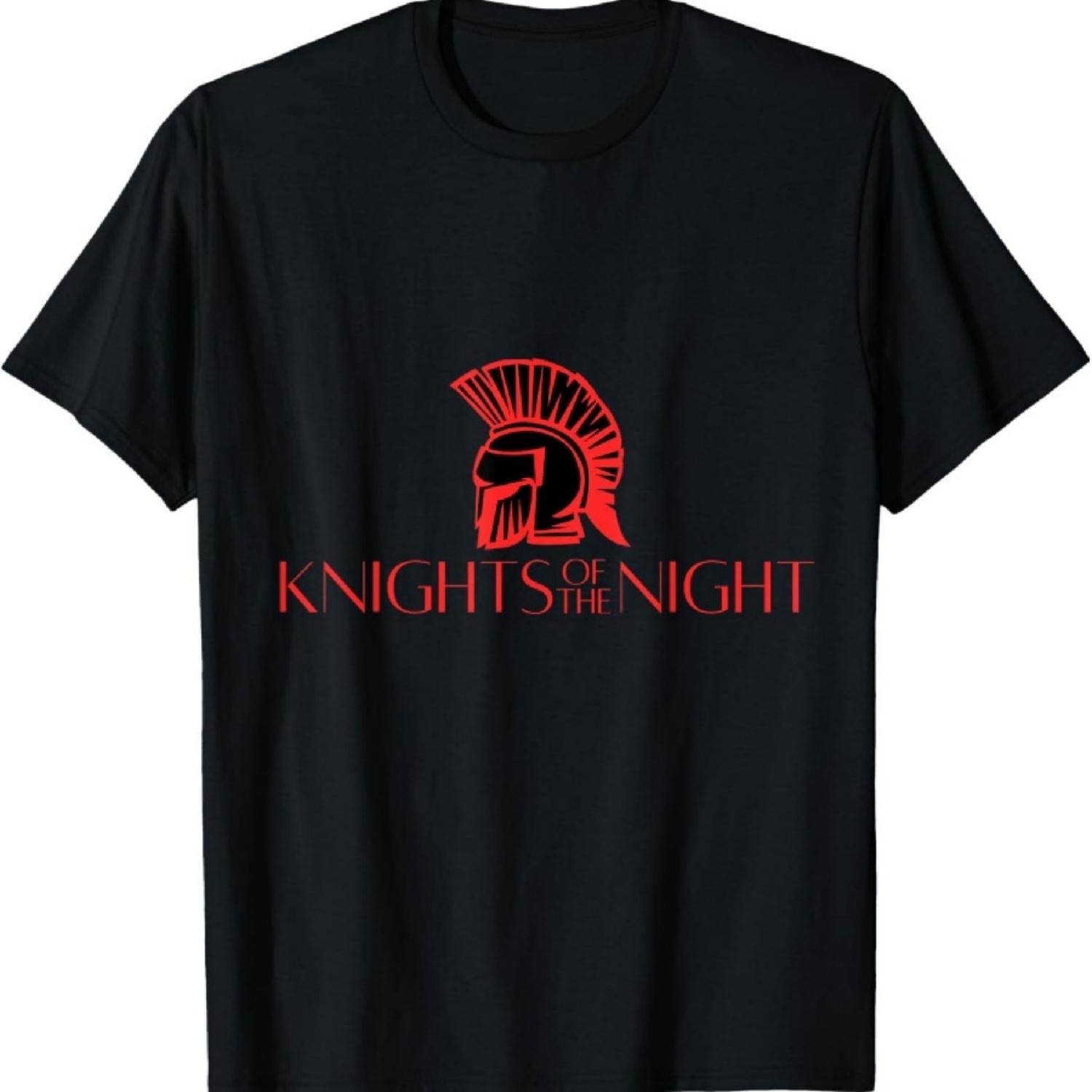 

Knights of the Night. We are Unarmed (on back) T-Shirt XXXXXL чорний