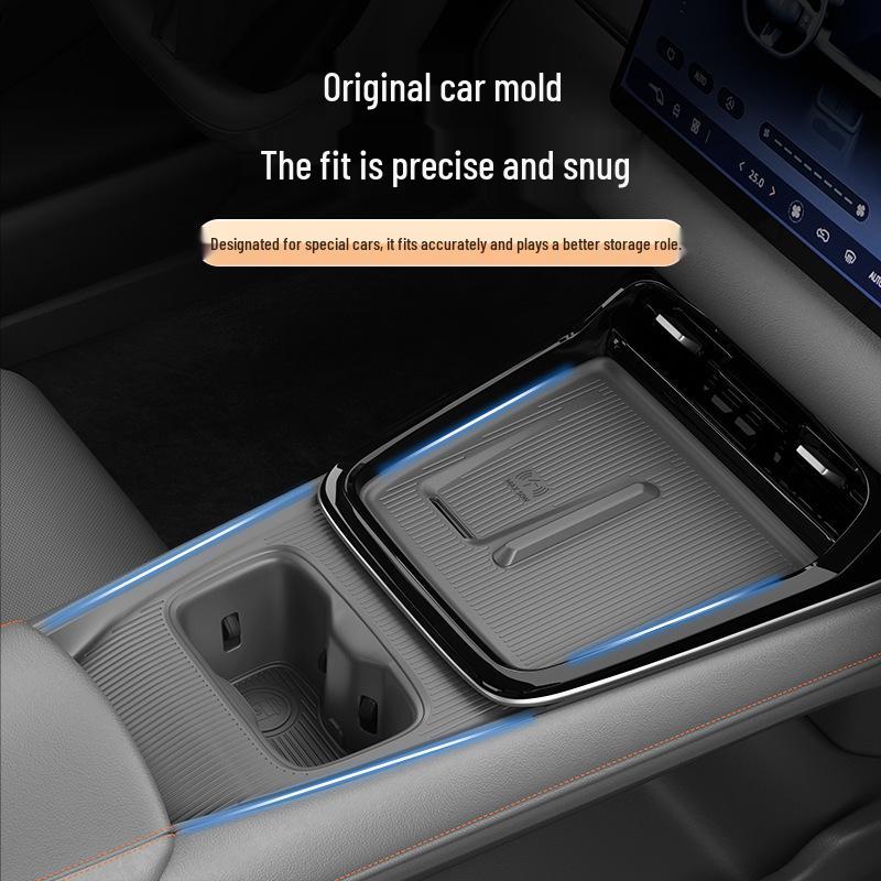24-Piece Deep Blue S05 Central Control Panel Full Coverage Anti-slip Protective Pads for Car Accessories