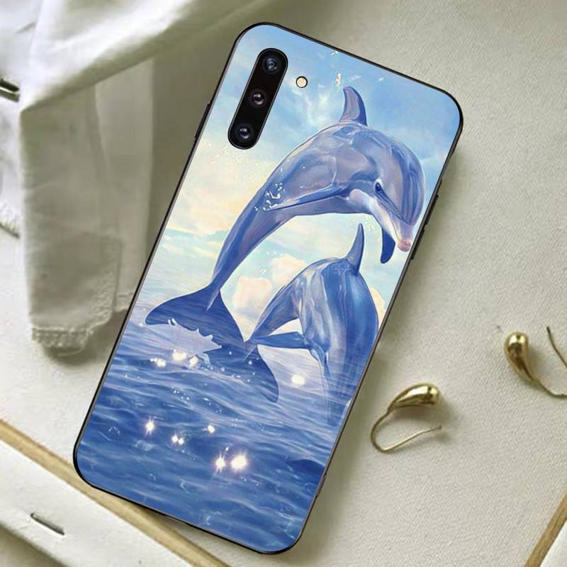 Etui na telefon Dolphin dla Samsung A51 A30s A52 A71 A12 dla Huawei Honor 10i dla OPPO vivo Y11 etui