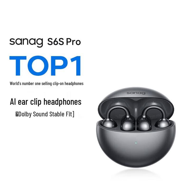 

Saina S6S Pro Open-Ear Bone Conduction Bluetooth Sports Headset