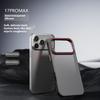 For iPhone 17 Pro Max Case PC + TPU Anti-Slip Matte Phone Cover
