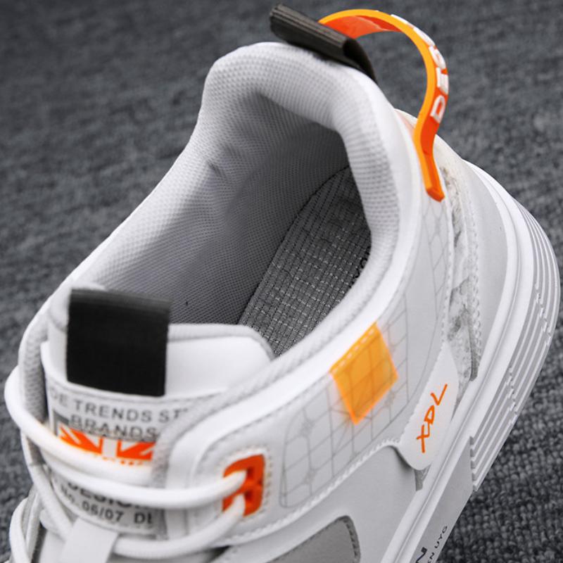 New High-top Casual Shoes Trendy Versatile Shoes Men's Soft-soled Sports Shoes