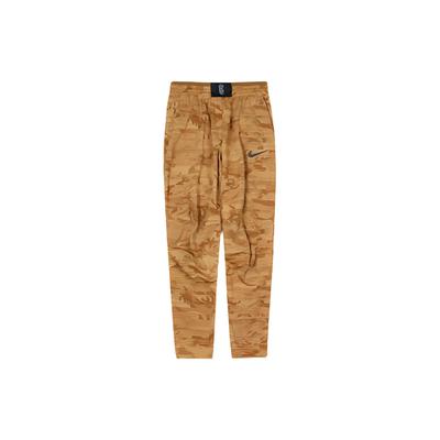 Dri-Fit Camouflage Print Straight-Leg Casual Pants Men Bottoms Yellow 890656-722