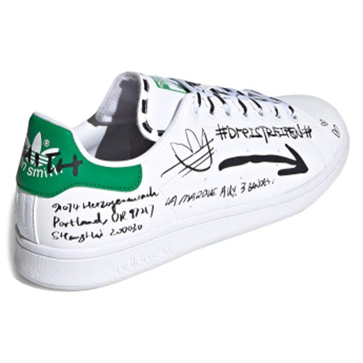 Adidas Stan Smith Sharpie Pack - Graffiti White Green Unisex Sneakers Cloud-White GV9800