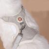 Cat Chest Back Harness Leash Adjustable Length Pet Traction Cat Dog Traction Rope Collar Cat Supplies Pet Harness Belt