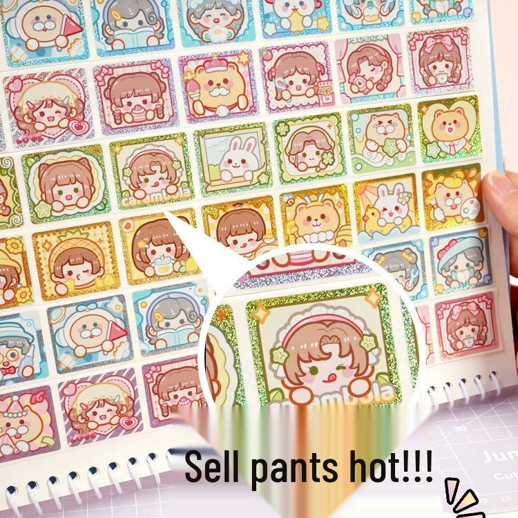 Little Mochi DIY Laser Stickers: High-Value Handmade Labels for Phone Case Decoration