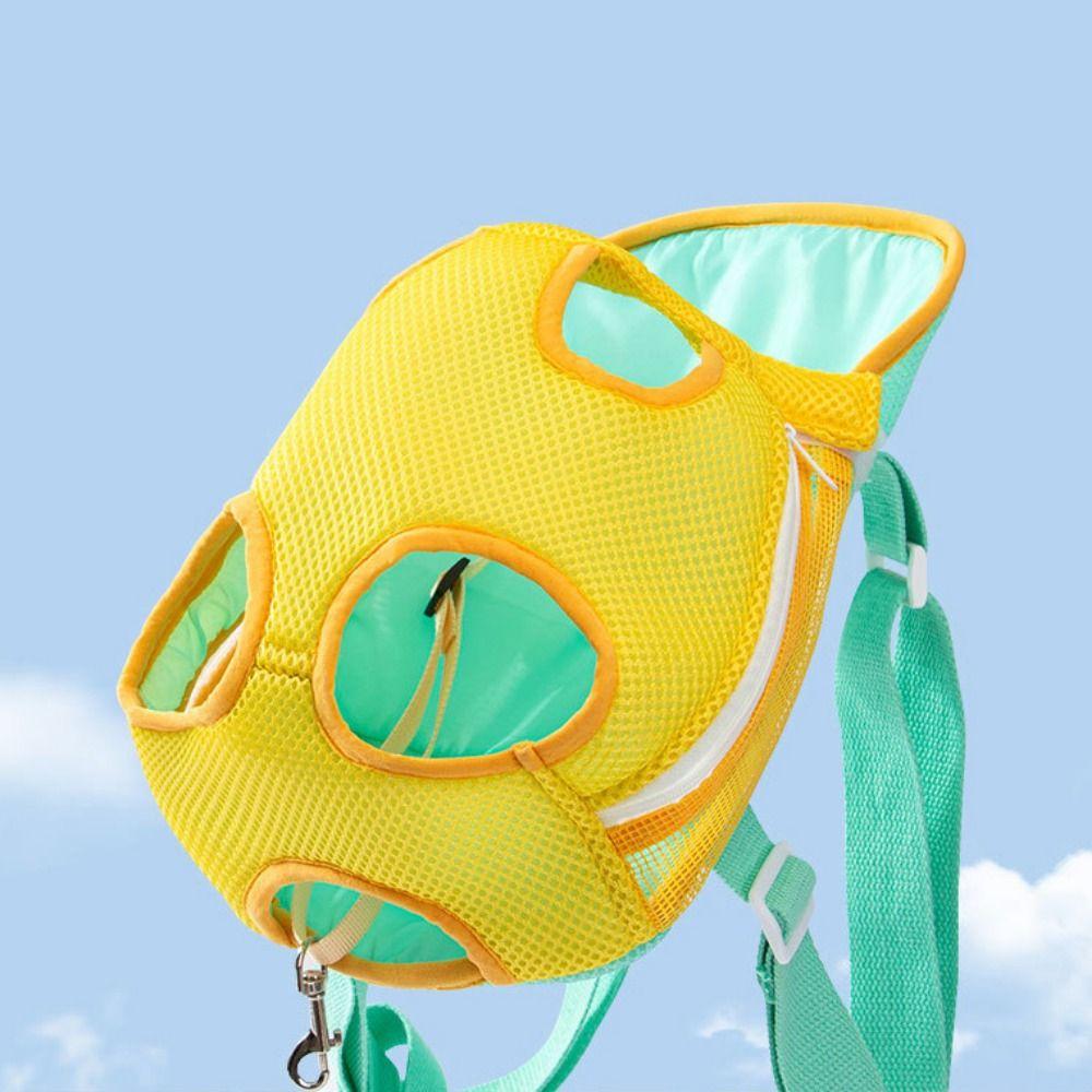 Mesh Dog Carrier Backpack Breathable Cat Chest Bag Cat Shoulder Bags Pet Travel Backpack  Travel