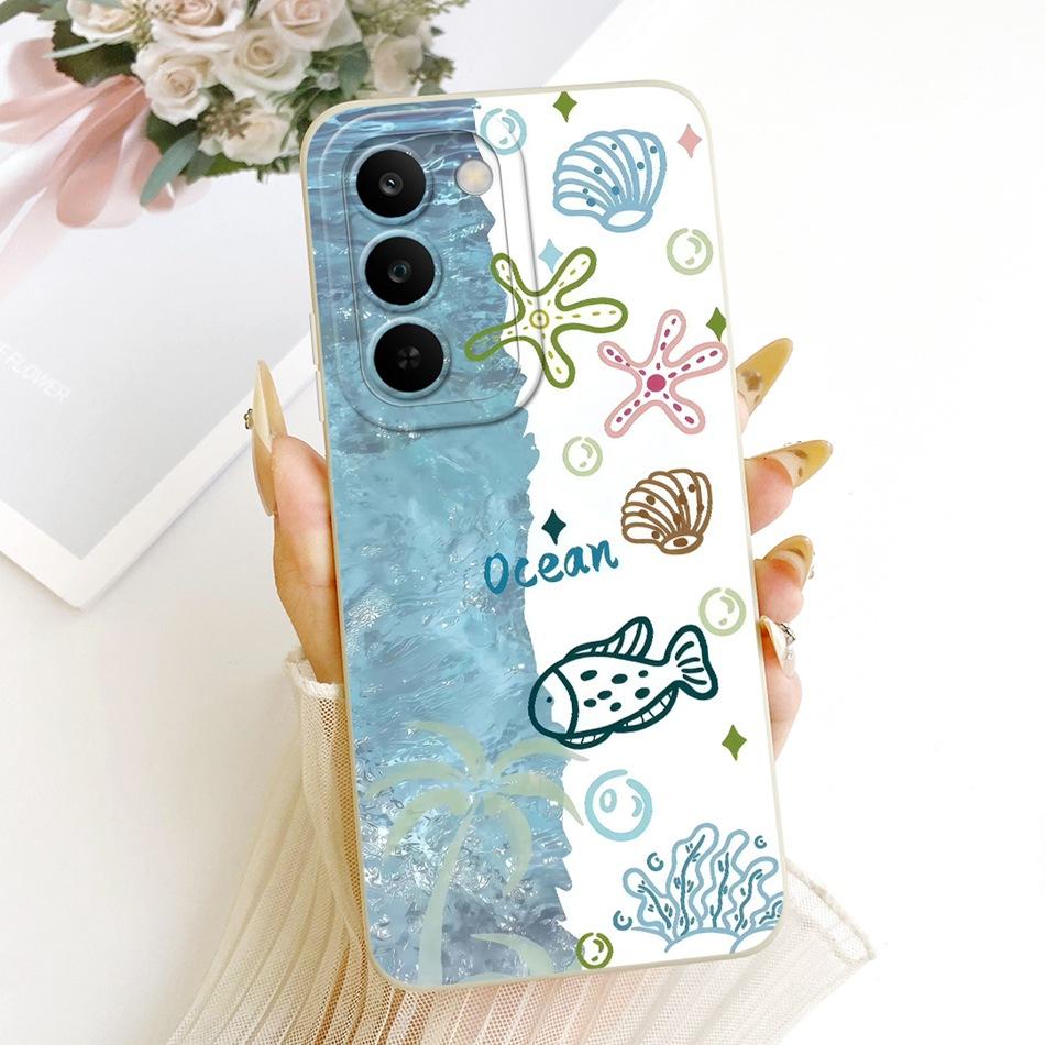 Für Realme C83 Niedliche Katze Blume Cartoon Handyhülle Für Realme C83 C 83 5G Weiche Silikonhüllen Stoßfänger