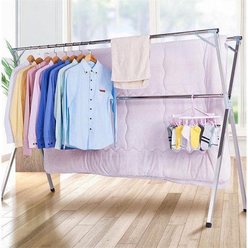 Oujiewang Heavy-Duty Stainless Steel Laundry Drying Rack